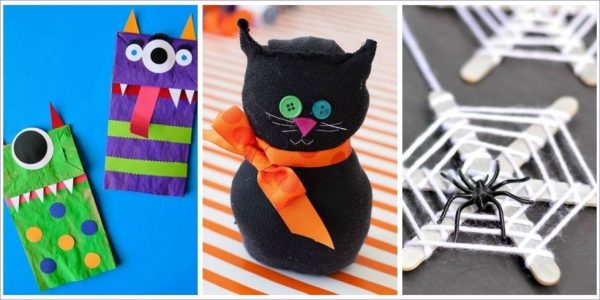 Paper Halloween Crafts For Celebration.